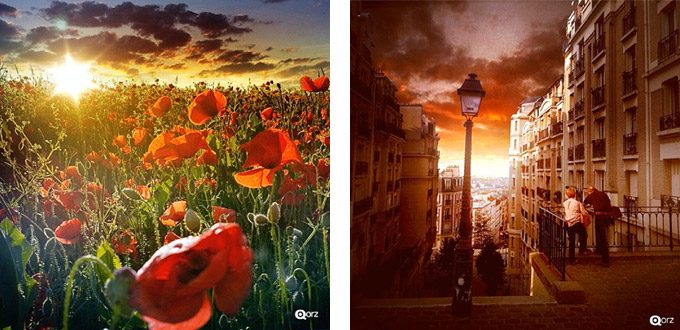 poppy-field-French-countryside-Montmartre-paris-instagramer-Qorz