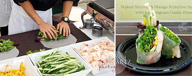Chef-Chai's-Naked-Shrimp-and-Mango-Kimchee-Summer-Roll-with-Lemongrass-Garlic-Dressing