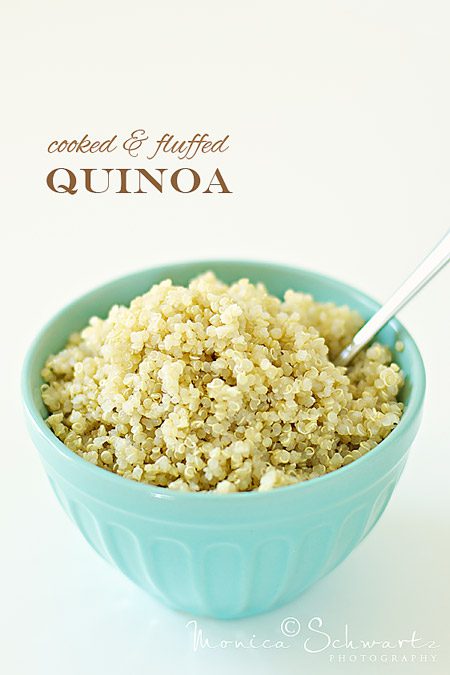 Cooked-and-fluffed-quinoa