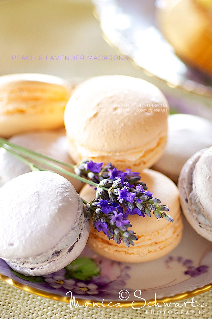 Lavender-and-Peach-Macarons-from-Crisp-Bakeshop-in-Sonoma