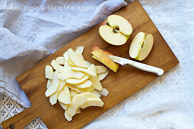 Peeled-cored-and-sliced-apples-for-apple-cake
