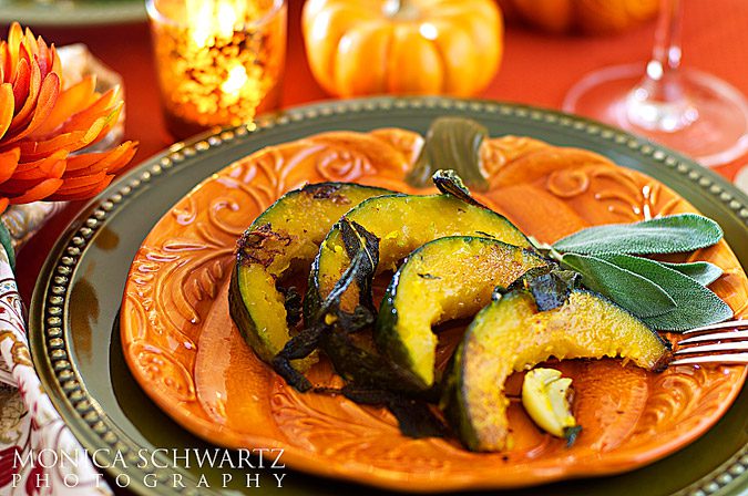 Roasted-pumpkin-with-garlic-and-sage
