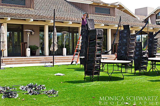 Prepping-for-an-outdoor-wedding-by-Ornament-at-Rosewood-Sand-Hill-Hotel-in-Menlo-Park-California
