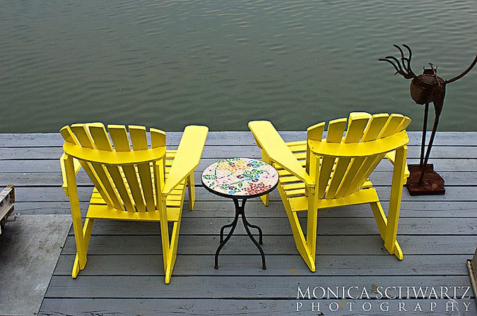 Yellow-deck-chairs