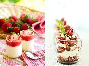 Strawberry-Panna-Cotta-and-Mascarpone-Cream-with-Strawberries-and-Balsamic-Reduction-desserts