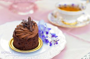 Mini-flourless-chocolate-cake-with-chocolate-mousse-by-Patisserie-Angelica-in-Sebastopol-California