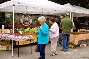 Halls-organic-farms-stand-at-the-farmers-market-in-Carmel-by-the-Sea-California