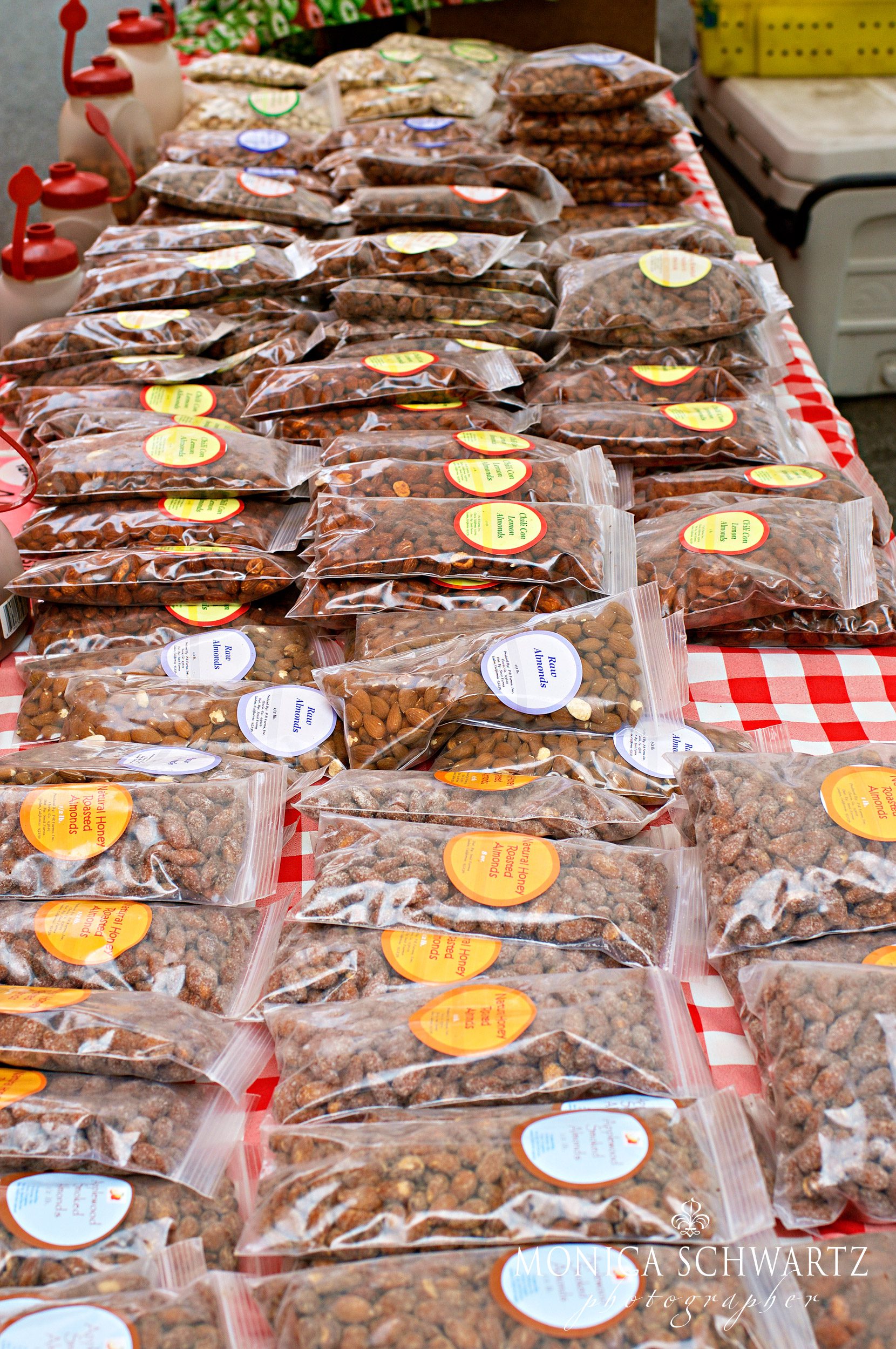 Almonds-at-the-farmers-market-in-Carmel-by-the-Sea-California