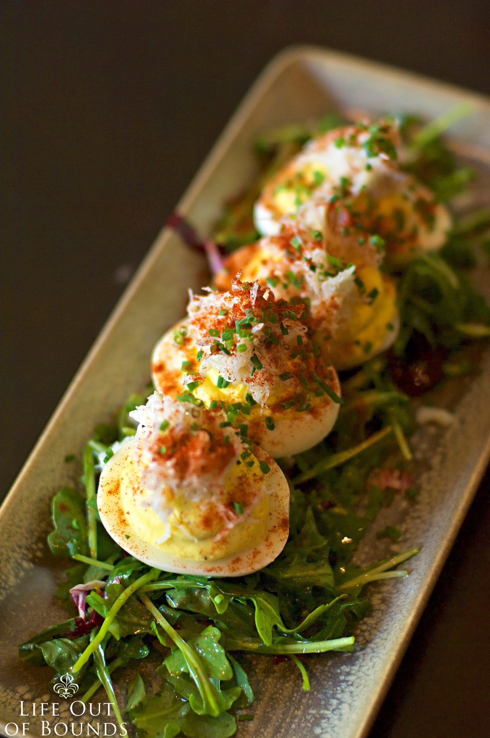 Deviled-Eggs-with-Dungeness-Crab-at-OSO-Restaurant-in-Sonoma-California