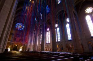 Graced-by-the-Light-art-installation-at-Grace-Cathedral-in-San-Francisco-California-photography-by-Monica-Schwartz