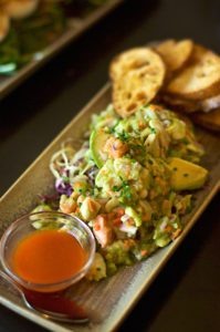 Ceviche-of-the-day-at-OSO-restaurant-in-Sonoma-California-photography-by-Monica-Schwartz