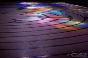 Colors-and-Labyrinth-at-Grace-Cathedral-San-Francisco-California