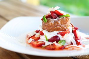Cronut-with-Coconut-Cream-and-strawberries-by-Chef-Lee-Anne-Wong-of-Koko-Head-Cafe-in-Honolulu-Hawaii