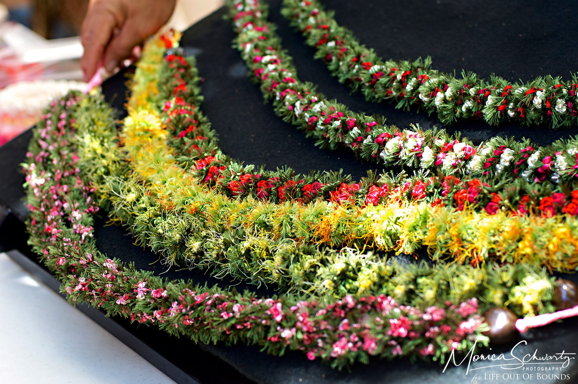 Ribbon-and-fabric-lei-for-sale-at-the-Lei-Day-celebrations-in-Honolulu-Hawaii-2013