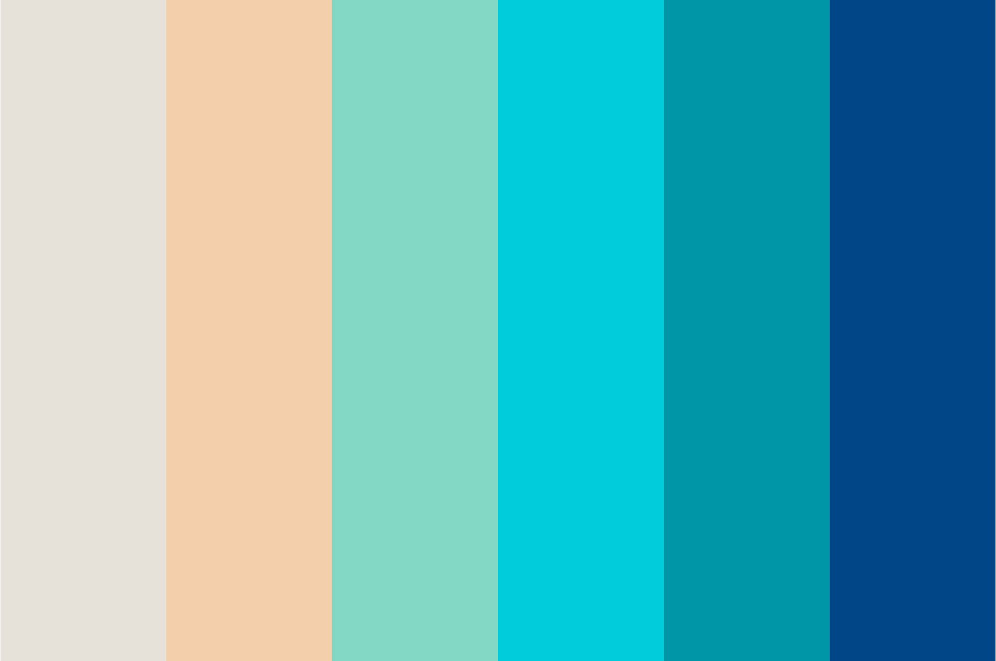 Florida-beach-color-palette-in-color-and-wellbeing