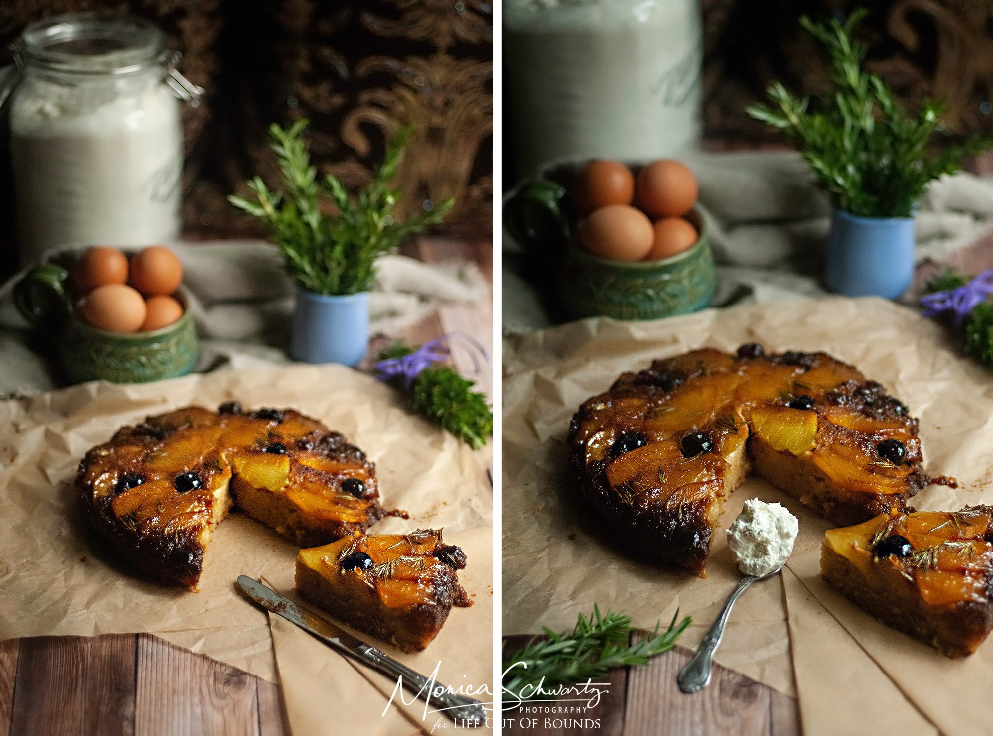 Pineapple-upsidedown-cake-with-rosemary-recipe