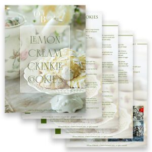Sample PDF of downloadable recipe