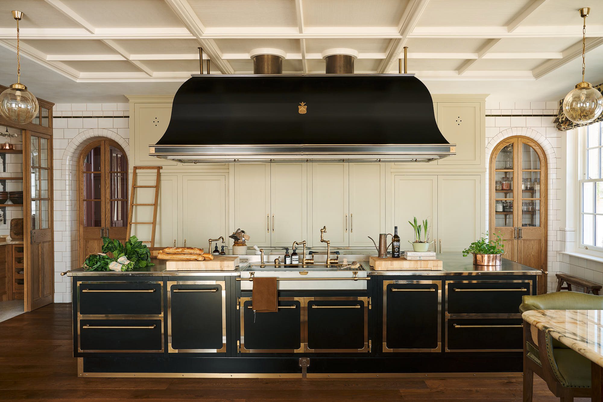 The Classic English Kitchen by deVOL Kitchens, UK with island by Officine Gullo, Italy