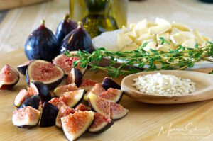 Recipe for Risotto with Figs, Brie and Thyme
