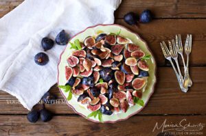 Easy, no-bake yogurt cake with Maple Figs, recipe