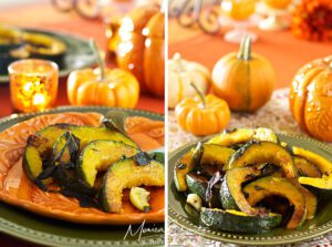 Roasted Kabocha Squash with Garlic and Sage, recipe
