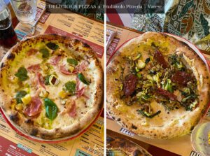 Delicious Pizzas at Fradiavolo Pizzeria, Varese, Italy