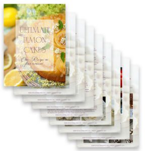 Downloadable recipes on PDF, file sample