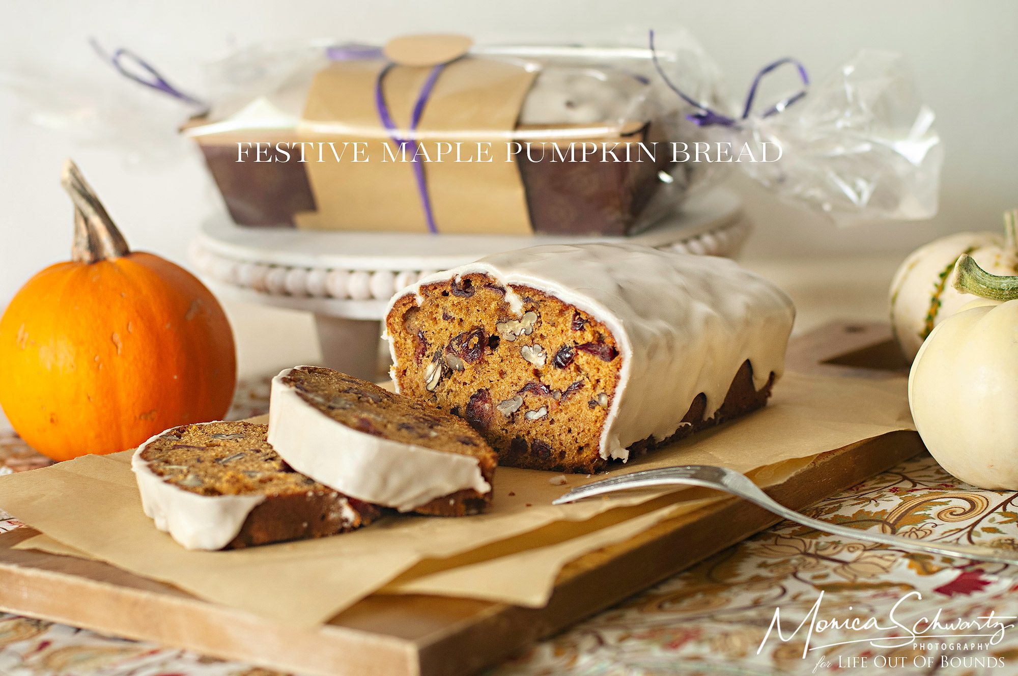 Festive Maple Pumpkin Bread, curated recipe