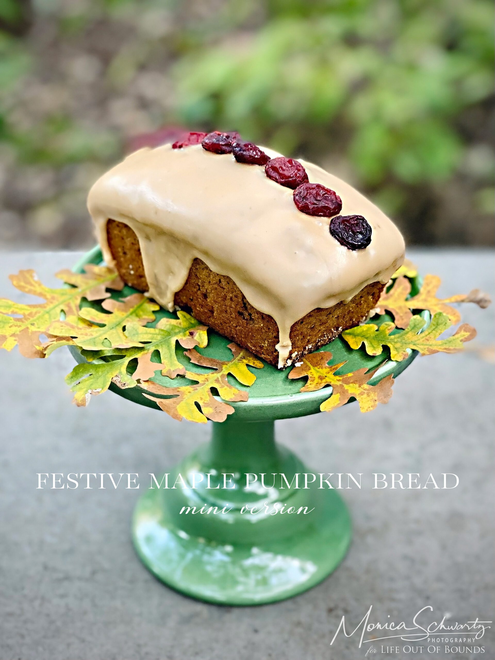 Festive Maple Pumpkin Bread, curated recipe