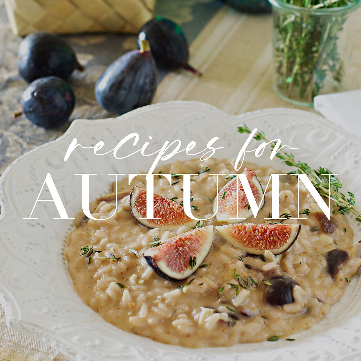 Recipes for Autumn page widget