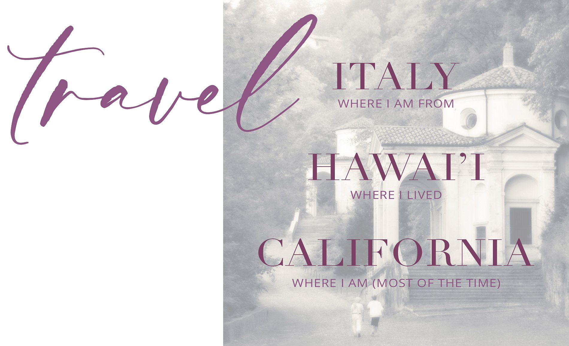 New Travel Widget for Home page